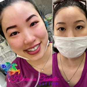 Permanent makeup work by Hinemoa Cosmetic Tattoo in Las Vegas, NV
