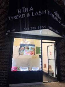 Permanent makeup work by Hira Thread & Lash in Sunnyside, NY