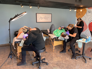 Permanent makeup work by Hollywood Makeup School And Permanent Makeup Academy in Los Angeles, CA