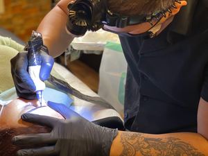 Permanent makeup work by Hollywood Makeup School And Permanent Makeup Academy in Los Angeles, CA