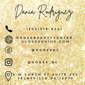 Permanent makeup work by Honee Beauty Center in Selbyville, DE