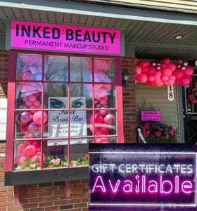 Permanent makeup work by Inked Beauty in Pitman, NJ