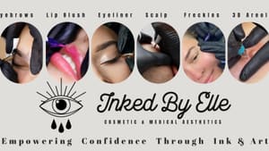 Permanent makeup work by Inked By Elle in Corpus Christi, TX