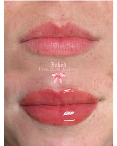 Permanent makeup work by Inked Permanent Artistry in Carrollton, GA