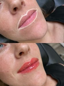 Permanent makeup work by Inked Permanent Artistry in Carrollton, GA