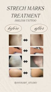 Permanent makeup work by Invisart Studio in Los Angeles, CA