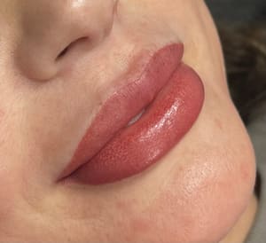 Permanent makeup work by Jazmine wood in Little Rock, AR
