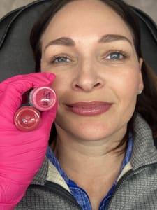Permanent makeup work by Jazmine wood in Little Rock, AR