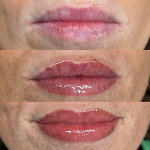 Permanent makeup work by Jazmine wood in Little Rock, AR