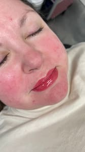 Permanent makeup work by Jazmine wood in Little Rock, AR