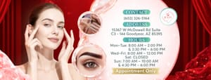 Permanent makeup work by Jenny3DBrows in Goodyear, AZ