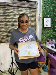 Permanent makeup work by Joy Hair Braiding, Weave and permanent makeup Salon in Arlington, TX
