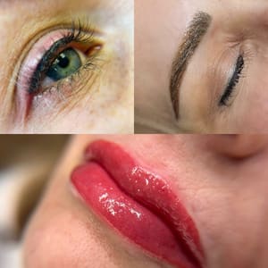 Permanent makeup work by KCK Permanent Makeup in Denham Springs, LA