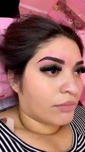 Permanent makeup work by King LASH Studio in Fresno, CA