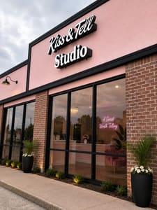Permanent makeup work by Kiss & Tell Studio by Tatted Beauty in Muscle Shoals, AL