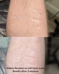 Permanent makeup work by Krakken Beauty in Fair Oaks, CA