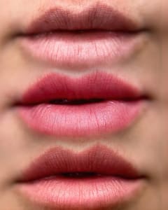Permanent makeup work by Kyla Paris in Phoenix, AZ