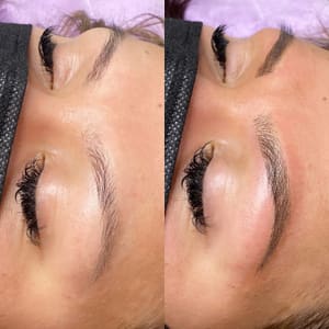 Permanent makeup work by LA Luxury Beauty & Academy in Arlington, TX