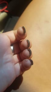 Permanent makeup work by LA Nails in Elberton, GA