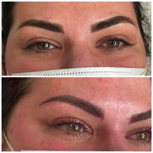Permanent makeup work by LASH AND BROW- AMI ROSE BEAUTY- Microblading And Lash Extensions in Newtown Square, PA