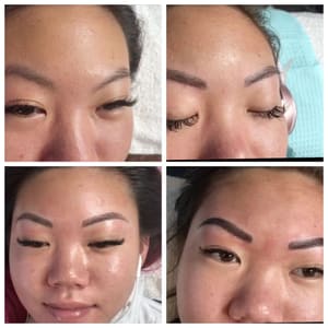 Permanent makeup work by Lash Factor Studio in Tucson, AZ