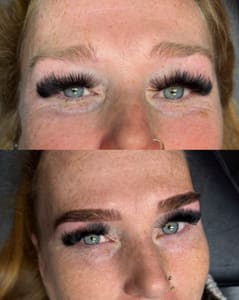 Permanent makeup work by Lashes & Brows by Stephanie Perez in Searcy, AR