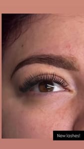 Permanent makeup work by Lashes Maritza Restrepo in Wilmington, DE