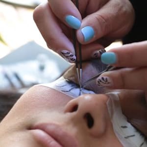 Permanent makeup work by Lashout Studio in Granada Hills, CA