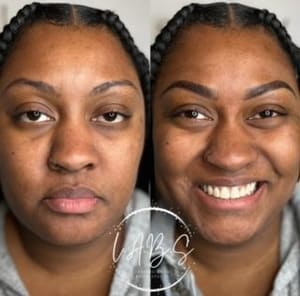 Permanent makeup work by Lasting Arch Brow Studio, LLC in Glen Arm, MD