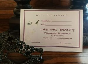 Permanent makeup work by Lasting Beauty Microblading and Permanent Cosmetic Tattoo Eyebrows By Valerie in Havertown, PA