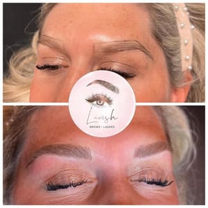 Permanent makeup work by Lavish Brows & Lashes in Mobile, AL