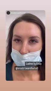Permanent makeup work by Lenox Brow & Lash in Atlanta, GA