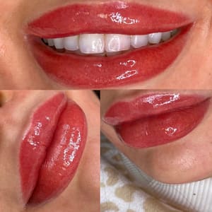 Permanent makeup work by Lip Blush Guru in Phoenix, AZ