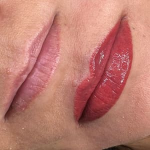Permanent makeup work by Lip Blush Guru in Phoenix, AZ