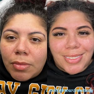Permanent makeup work by Lovelybrowznbeauty in Smyrna, GA