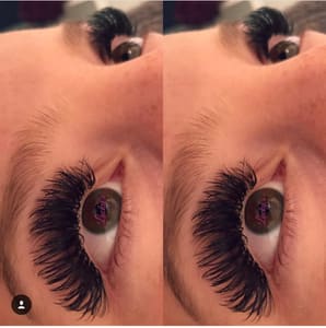 Permanent makeup work by Lucky's Nail and Lash Room in Cuyahoga Falls, OH