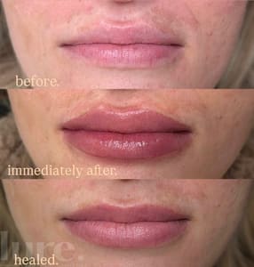 Permanent makeup work by Lure Permanent Cosmetics in Mesa, AZ