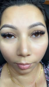Permanent makeup work by Lush Lashes & Eye Bar in Snellville, GA