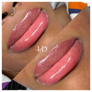 Permanent makeup work by Luxe Dreamers Beauty & Academy in Arlington, TX