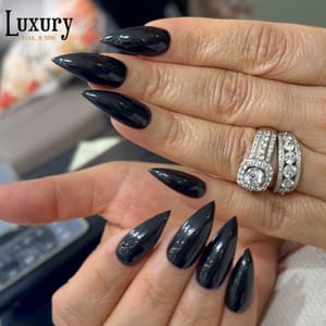Permanent makeup work by LUXURY NAIL & SPA in Snellville, GA
