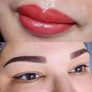 Permanent makeup work by Makeup for Keeps in Cary, NC