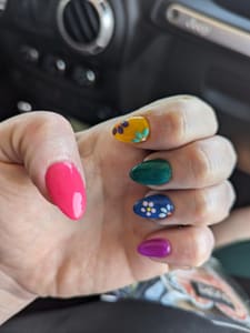 Permanent makeup work by Marilyn's Beauty Lounge (Marilyn Vo's Nails) in Collierville, TN