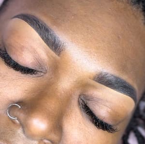 Permanent makeup work by McNificent Aesthetics in Hattiesburg, MS