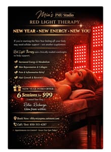 Permanent makeup work by Mia's Permanent Make-up and Red Light Studio, LLC in Milton, FL