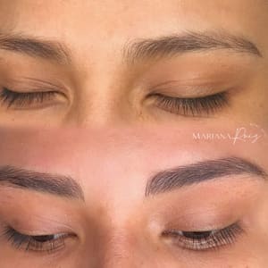 Permanent makeup work by Microblading Artist Mariana Ruiz in Phoenix, AZ