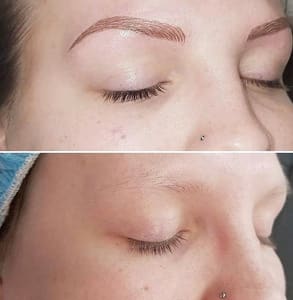 Permanent makeup work by Microblading Browtique in Monroeville, PA