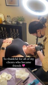 Permanent makeup work by Miss Sam Microblading & Permanent Makeup Academy in Richland, WA