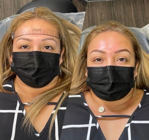 Permanent makeup work by MissMaL Aesthetics in Mckinney, TX