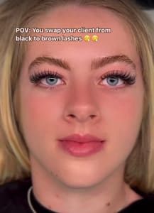 Permanent makeup work by Muchie Lash & Brows in Alvin, TX