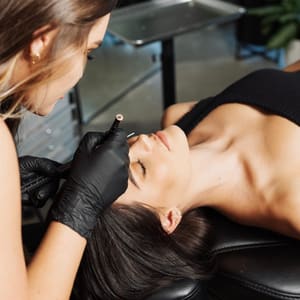 Permanent makeup work by Nakd Beauty in Tempe, AZ